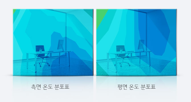 온도편차 없는 파워 냉방